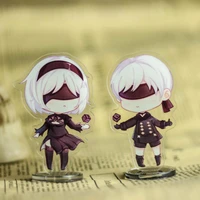 1 pcs cartoon game nier automata girl doll 2b 9s yorha acrylic stand models nier toys action figure collection gifts