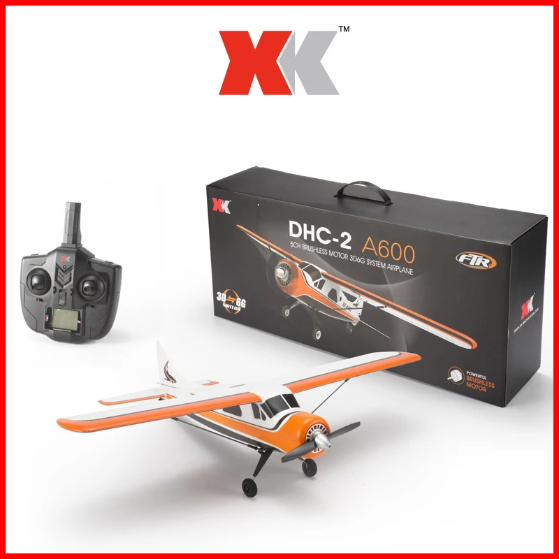 WLtoys Новый XK A600 5CH 3D6G Системы бесщеточный RC Самолет Модель 1 2 совместимая Futaba RTF