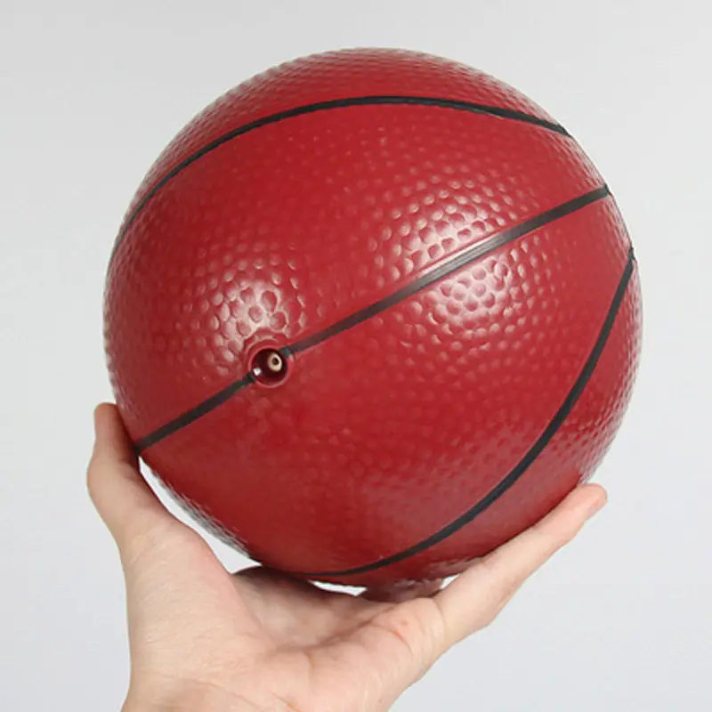 6.3 Inch Basketball for Kids Toys Balls Safety Plastic Red Small Rubber Bouncing Sports Over 3 Years Old Play Games | Спорт и