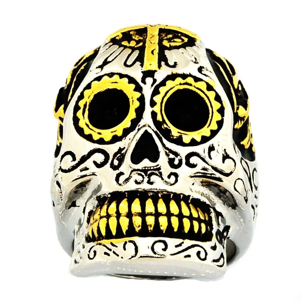 FANSSTEEL ювелирные изделия из нержавеющей стали крест на голове шестеренка