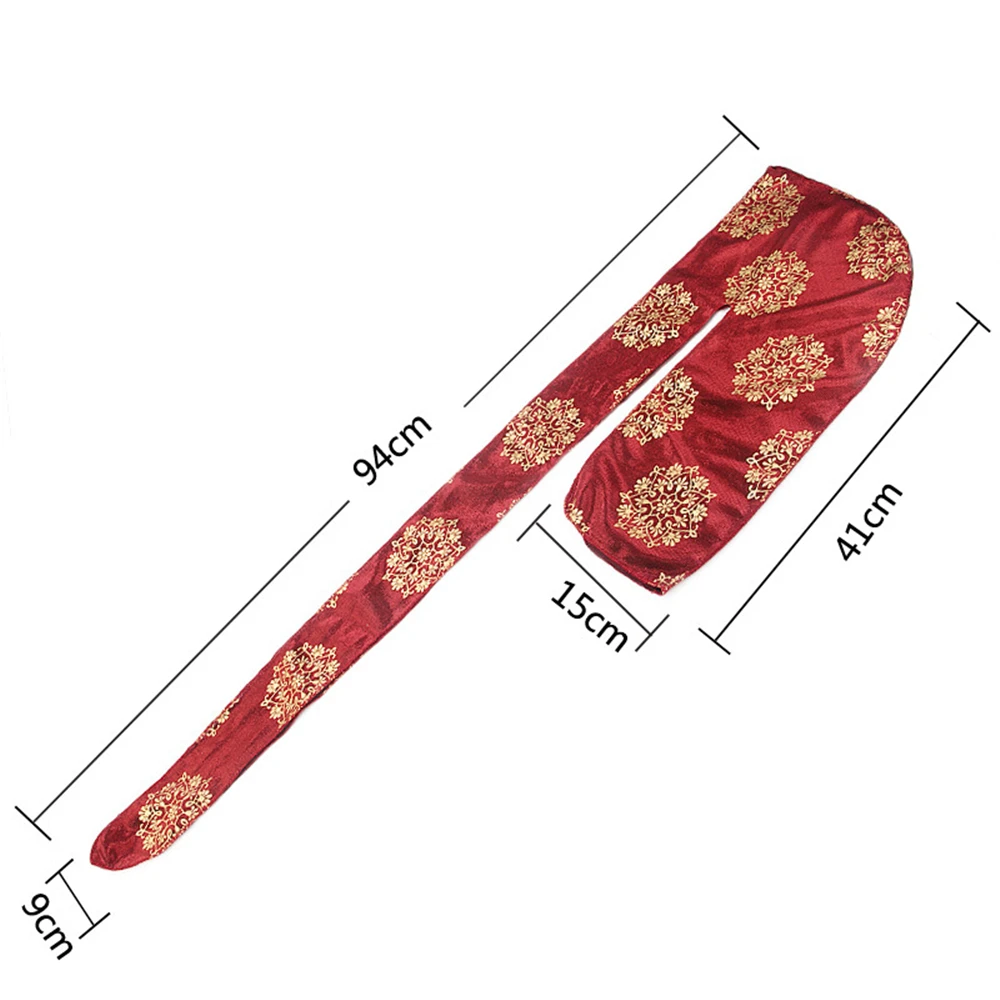 Helisopus новый мужской тюрбан с длинным хвостом Пиратская шапка модные аксессуары