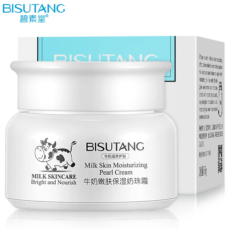 

BIOAQUA Milk Essence Skin Moisturizing Face Cream Deep Hydrating Anti Wrinkle Anti-Aging Collagen Face Whitening Cream Skin Care