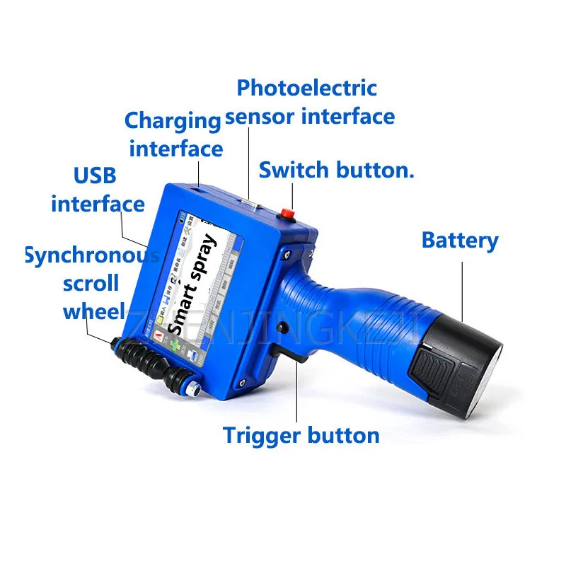 

Inkjet Printer Automatic Small HD Printing Combination Pipeline Production Date Coding Machine Package Logo Multi-lingual Tools