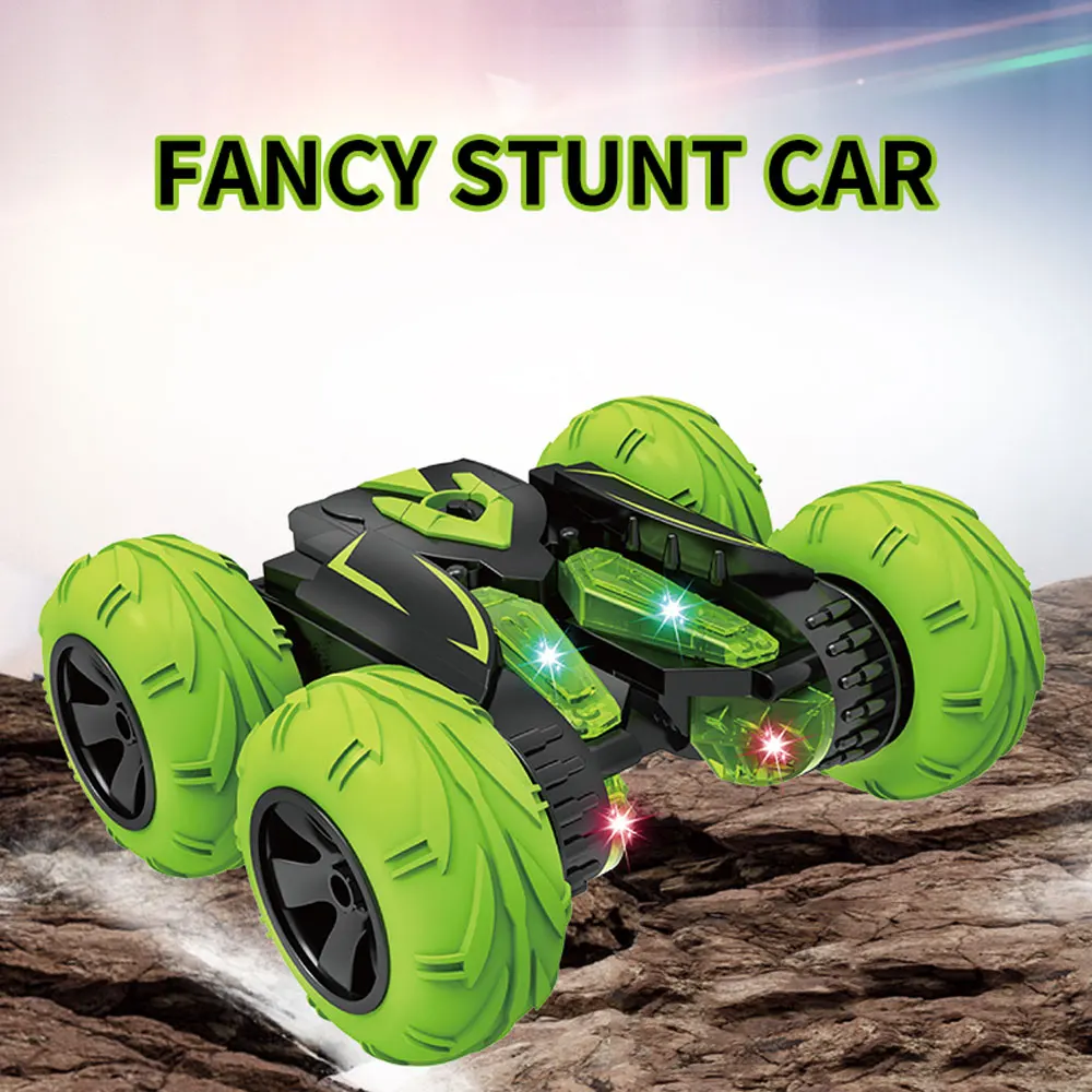 Машинка для трюков на радиоуправлении вращающаяся машинка 2 4