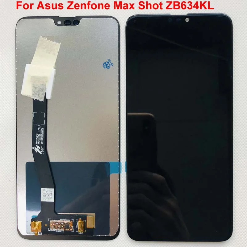 ЖК дисплей 6 26 дюйма для Asus Zenfone Max Plus (M2) ZB634KL с сенсорным экраном и дигитайзером в