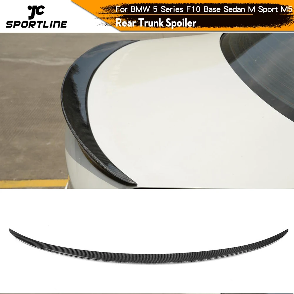 Задний спойлер из углеродного волокна крыло багажника для BMW F10 5 серии база седан
