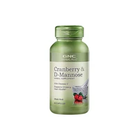 free shipping cranberry d mannose 60 capsules with vitamin c supports urinary tract health
