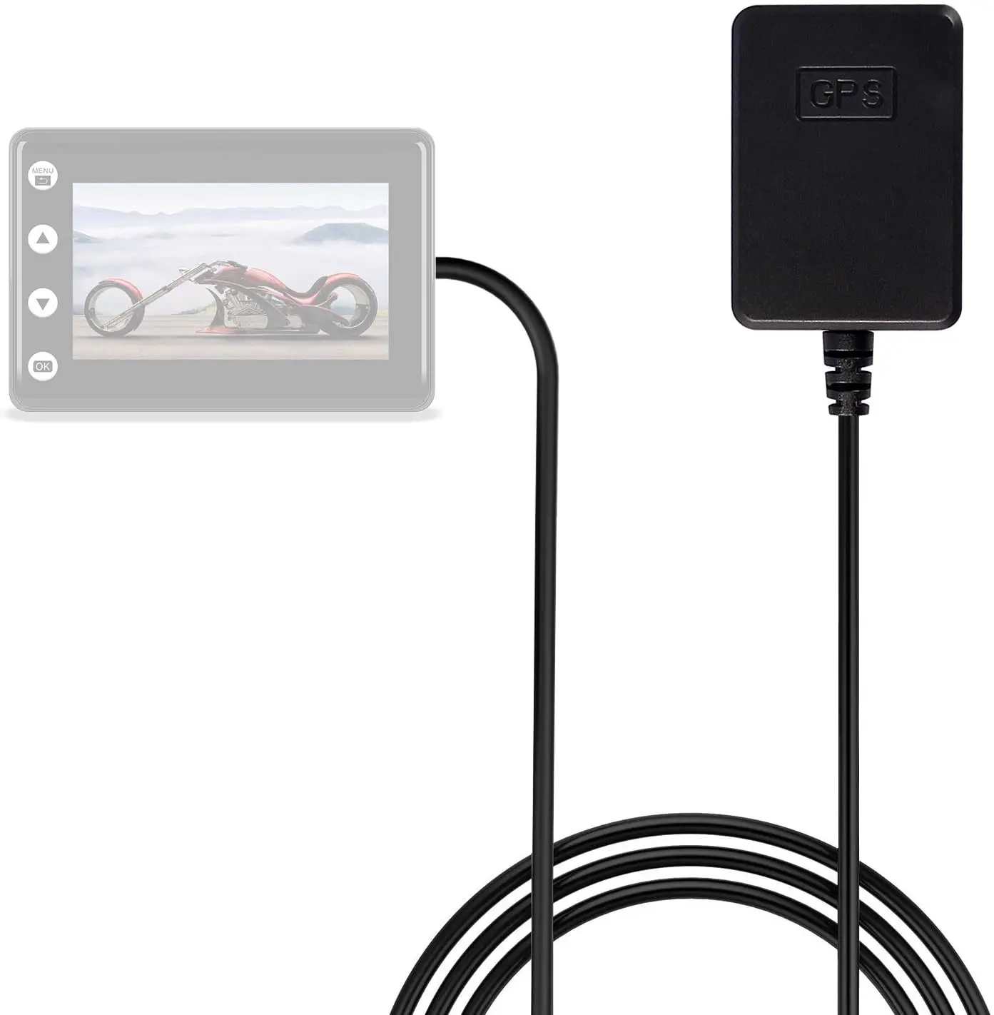 

Режим GPS и комплект из жесткого провода для M800