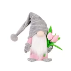 Гном на день матери, весенний цветок Tomte шведский ниссе, скандинавский эльф, украшение G6DA