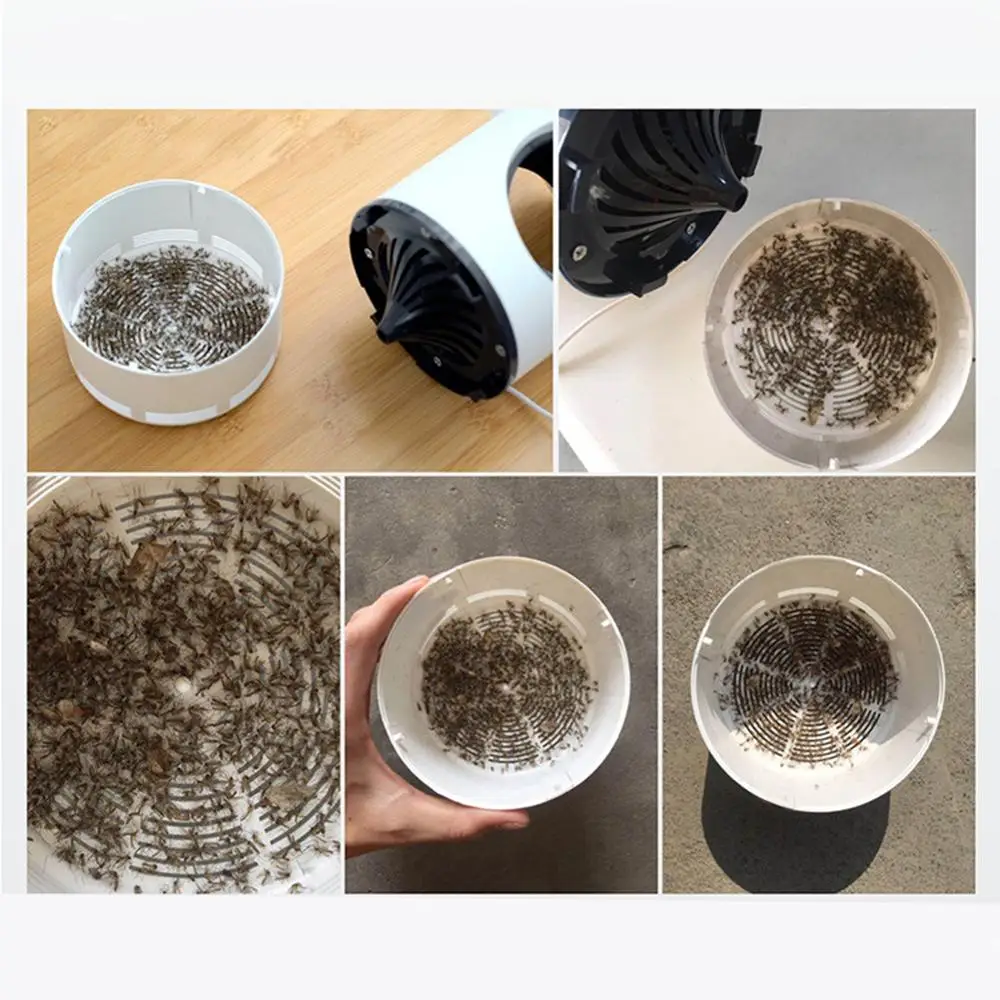 12 стильных ламп для уничтожения комаров светодиодный светильник защиты от