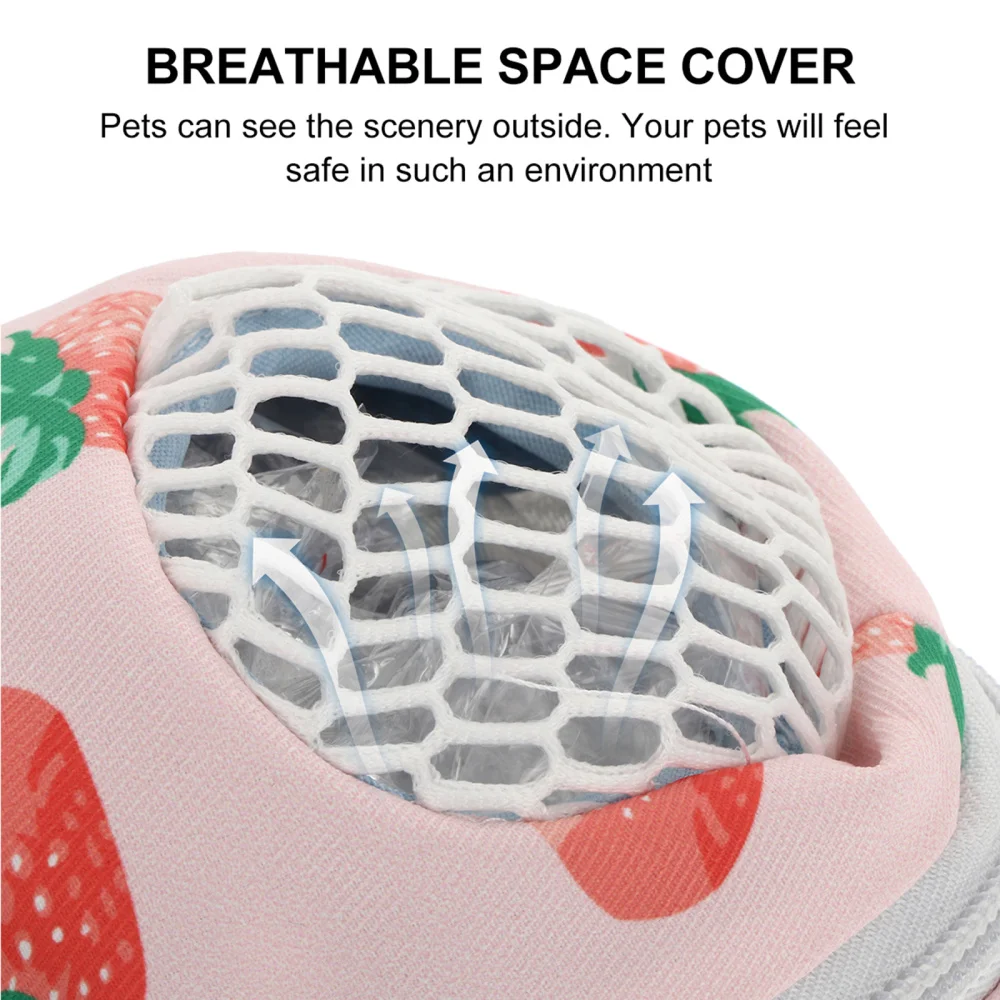 

Hamster Outdoor Travel Carrier Bag Breathable Small Pet Canvas Sling Bag