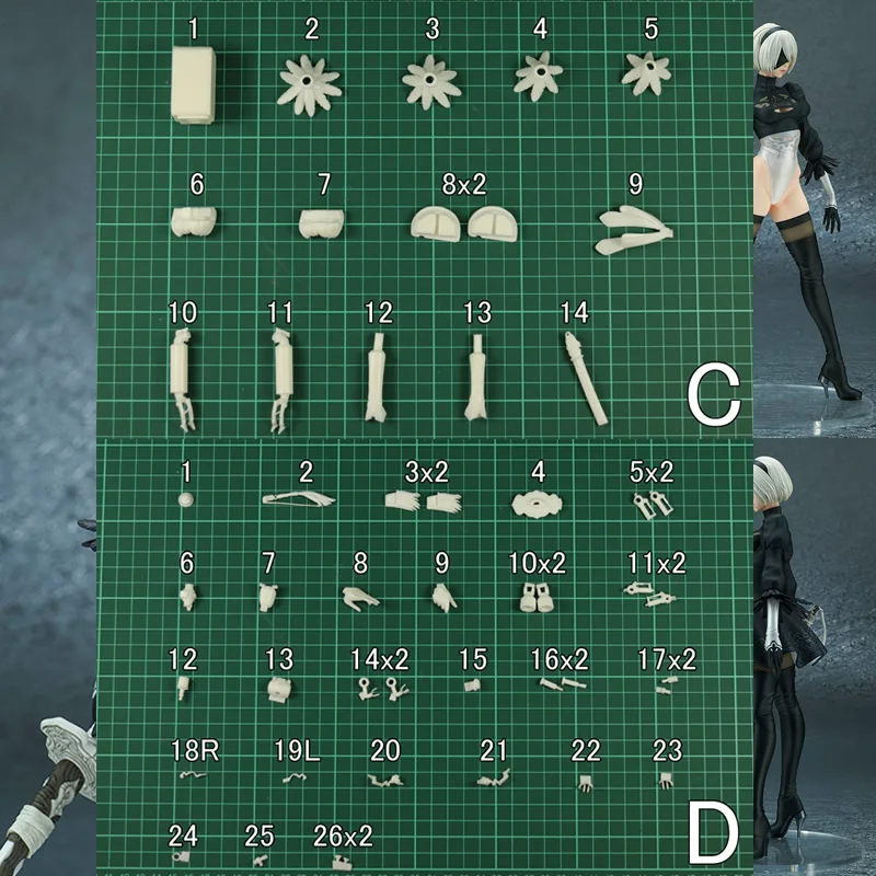 Игрушка модель Automata 2B (YoRHa No.2 тип B) 30 см|Игровые фигурки и трансформеры| |