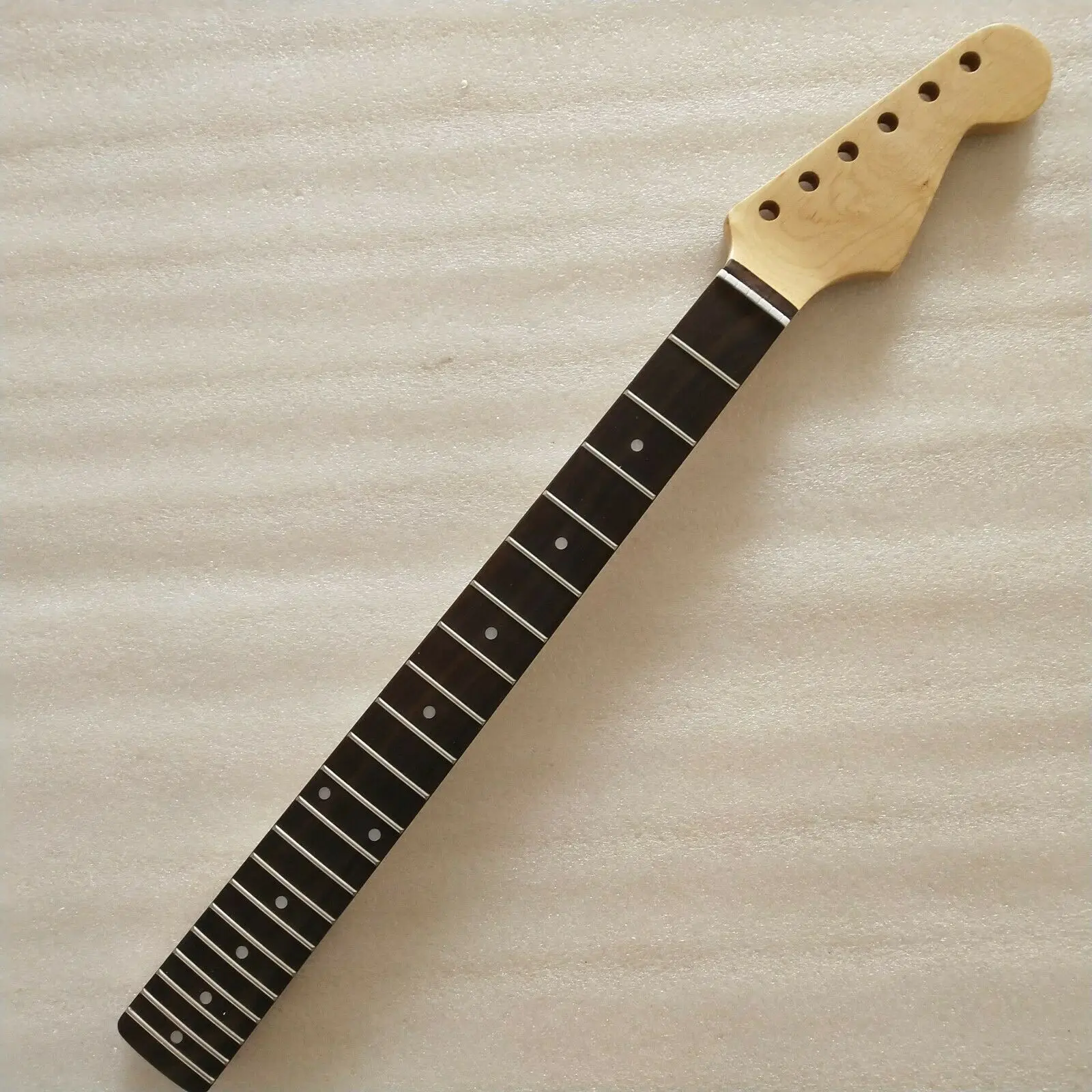 21 Лады клен гитары шеи палисандр гриф для ST стиль точка инкрустация блеск|Детали