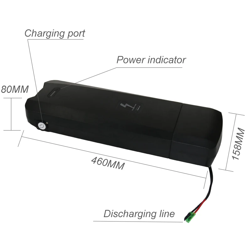 

48v 24.5Ah E bicycle Ebike for 1000w motor replacement Lithium ion Battery