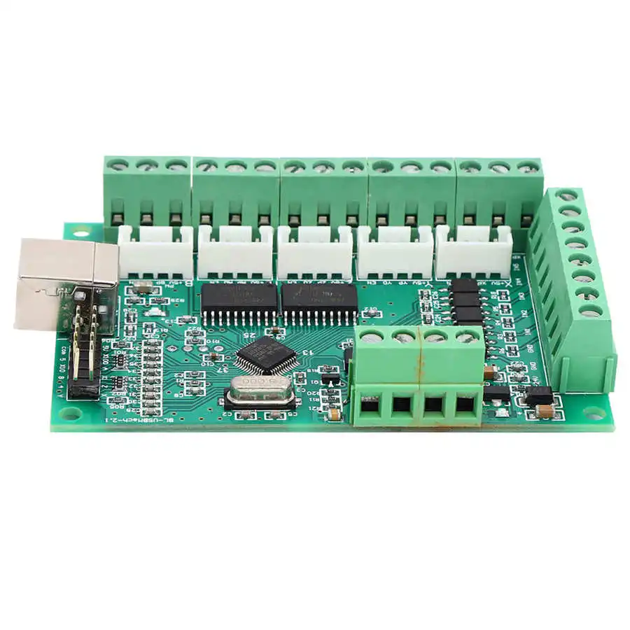 Плата драйвера CNC USB MACH3 100 кГц ветвь 5 осевой порт карта управления движением 12 24 В