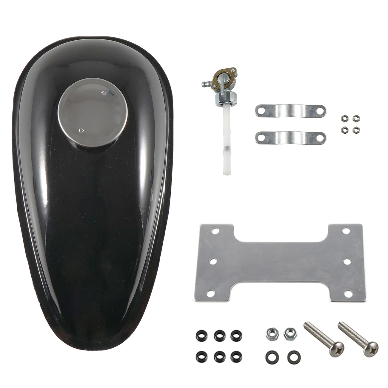 Комплект установки топливного бака Pouvoir 2L Black 80cc 60cc 66cc 49cc моторизованный