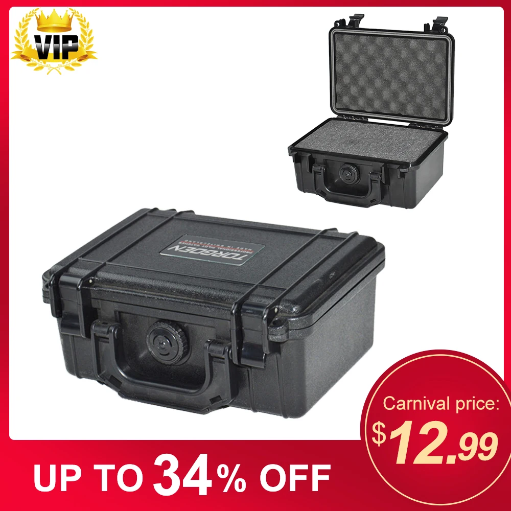 Открытый Безопасность Коробка ABS Пластик инструмент чехол Водонепроницаемость