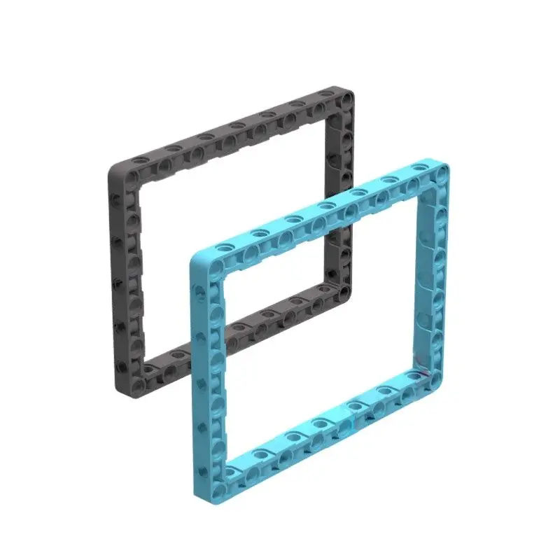 

2Pcs/lot High-Tech Beam Frame 11x15 Arm Ring / Ring Beam MOC Building Blocks Parts DIY Toys for EV3 SPIKE Compatible with 39790