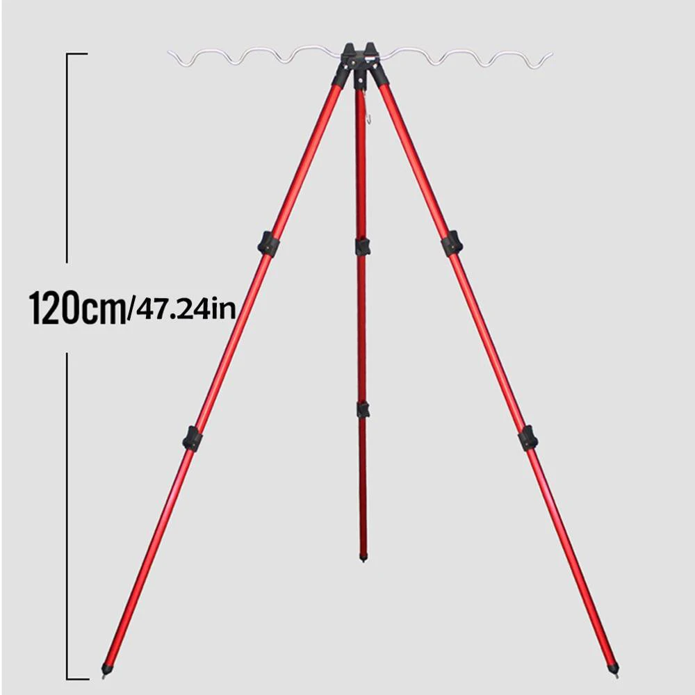 Алюминиевая Подставка для удочки телескопический 7-канальный держатель складной