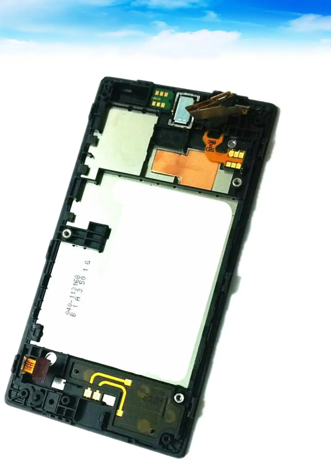 

LCD Display Screen Assembly With Frame LUMIA 520
