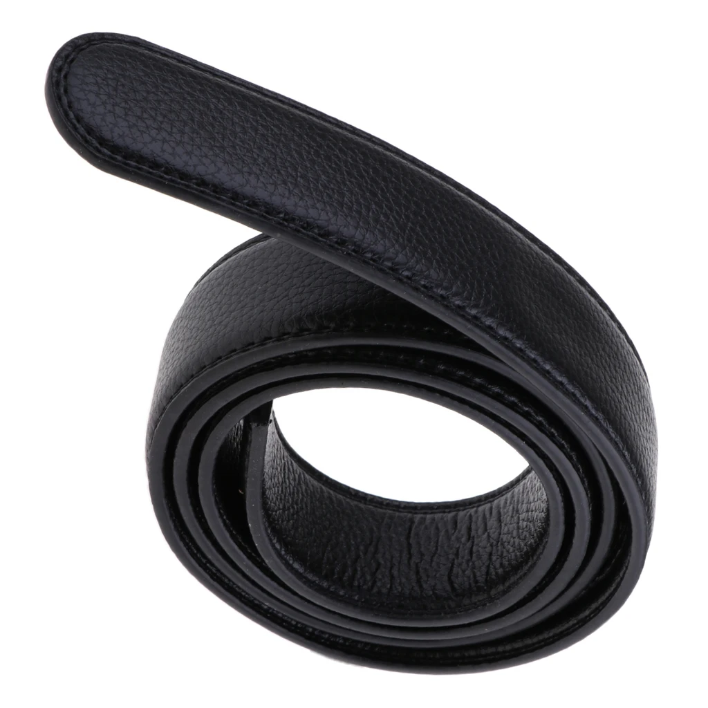 2 шт Замена PU кожаный ремень без пряжки гладкое платье в деловом стиле