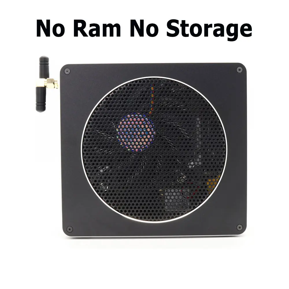 No Ram No Storage Супер Nuc игровой Мини ПК Intel Core i7 8850H i5 8300H Windows 10 Настольный компьютер Barebone PC 2* DDR4/DDR3L HDMI DP USB-C AC WiFi - Цвет: No Ram No Storage
