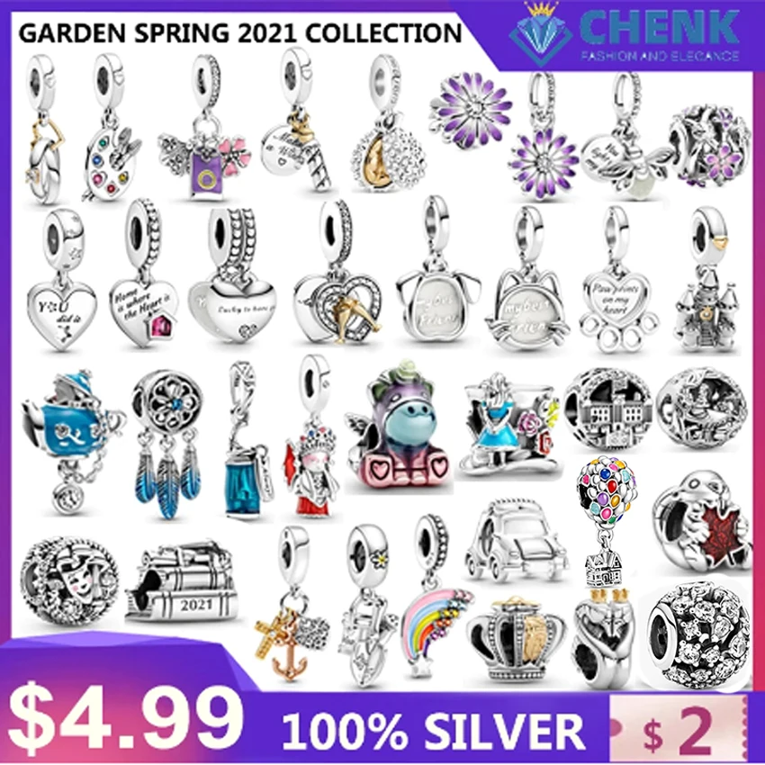 Подвеска из серебра 925 пробы с оригинальным логотипом | Украшения и аксессуары