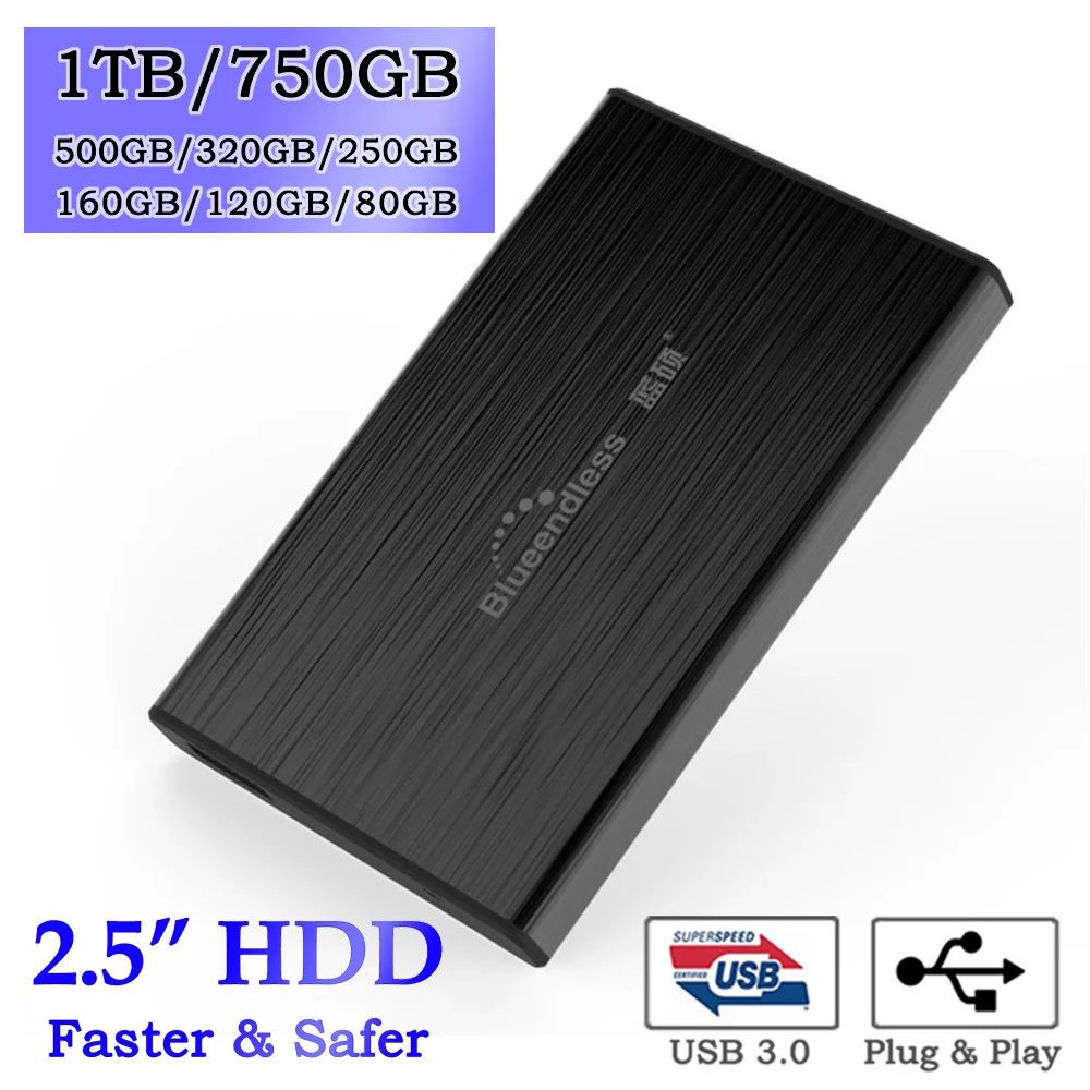 Высокоскоростной HDD 2 5 жесткий диск Disco Duro Externo 500 Гб 320 ГБ портативный внешний HD