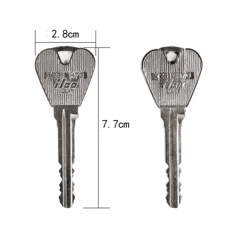 

2pcs New Magic Trick Toys Folding Key Thru Bottle or Ring Penetration Magic Trick Props Magic Joke Toy Easy To Play