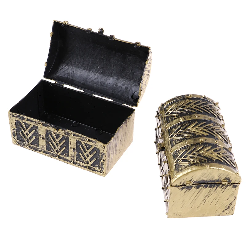 Горячая продажа 2 шт винтажная Коробка С Сокровищами мини Пиратская коробка для
