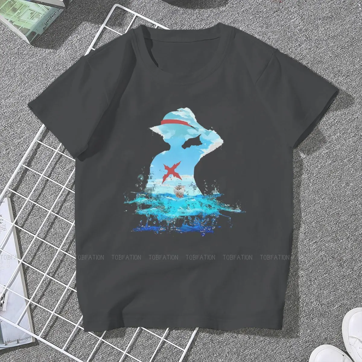 

On the Seas Women Tshirts One Piece Anime Aesthetic Vintage Female Clothing Plus size Cotton Graphic Tops