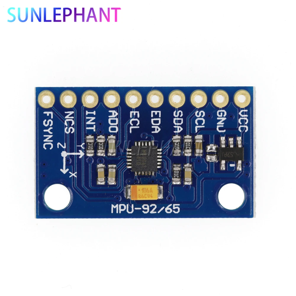 5PCS/LOT MPU-9250 GY-9250 9-axis Sensor Module I2C/SPI Communications Gyroscope + Triaxial Accelerometer+triaxial Magnetic Field |
