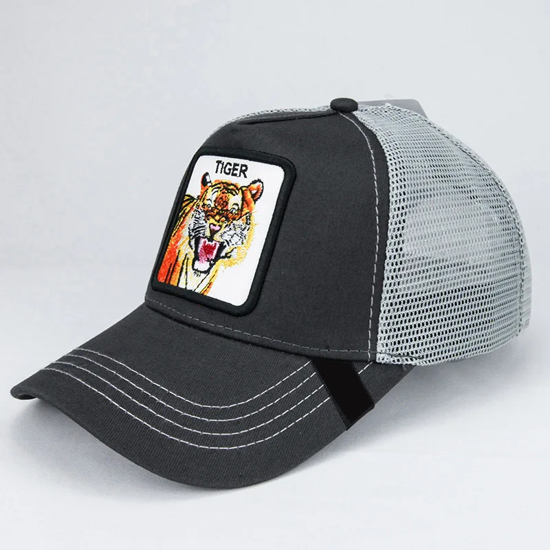 Новинка 2019 летняя бейсбольная Кепка с вышивкой в виде животных для фермы s wo