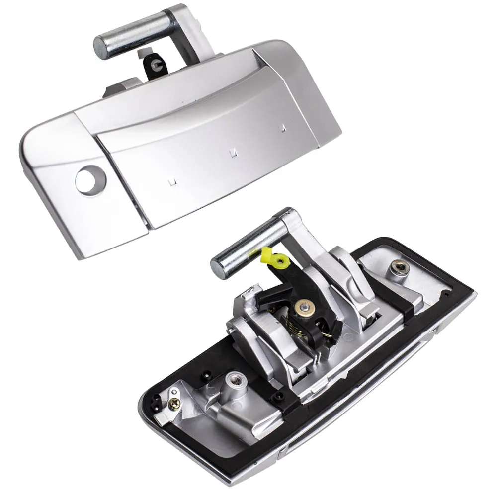 

Наружная Серебристая дверная ручка для Nissan 350Z 80607-CD41E 80606-CD01E, 1 пара