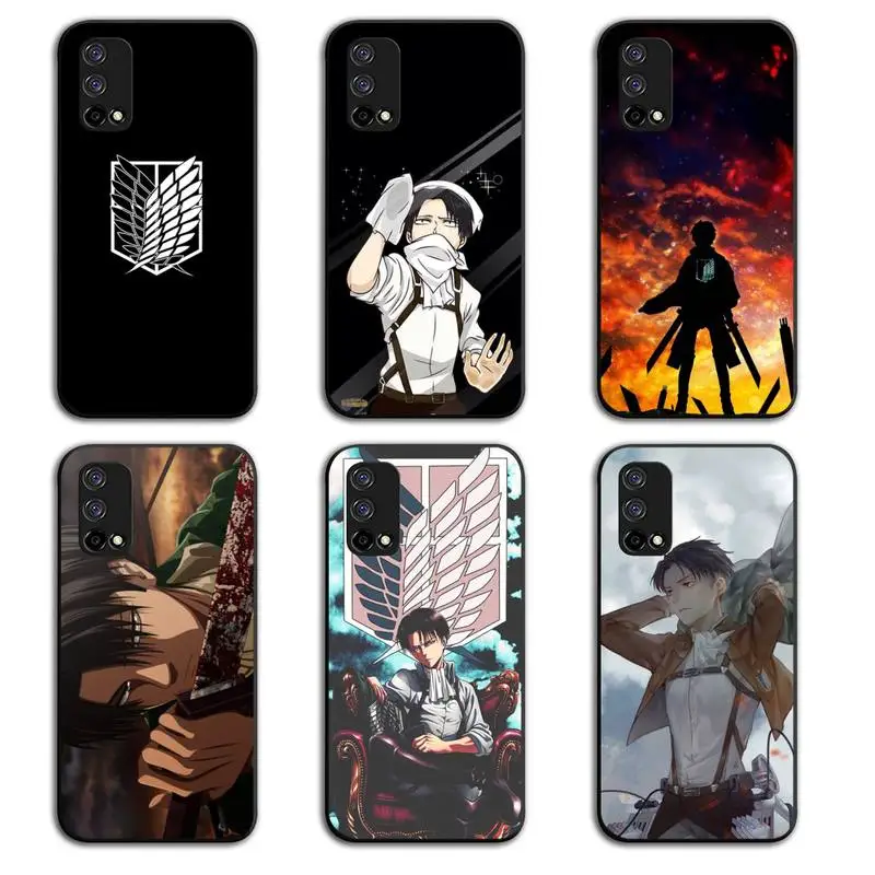 

Levi Ackerman Attack on Titan Phone Case For OPPO Realme 6 Pro C3 5 Pro C2 RENO2-Z A11X XT
