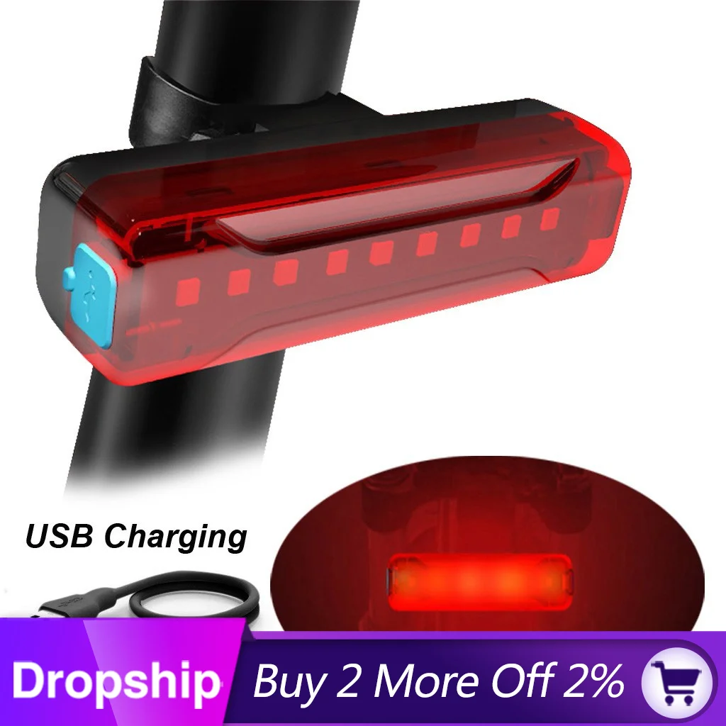 Велосипедная Светодиодная лампа Cob зарядка через Usb 5 режимов работы аксессуары