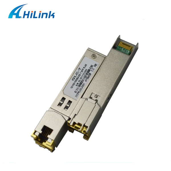 5 шт./лот! Брендовый Совместимый телефон 10/100/1000base tx miniGBIC SFP медный оптический