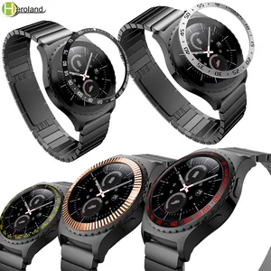 Смарт-часы hero iand gear s2, чехол для Samsung gear S2, классический 732, ободок, кольцо, умное кольцо, клейкий чехол, металлический круг с защитой от царапин