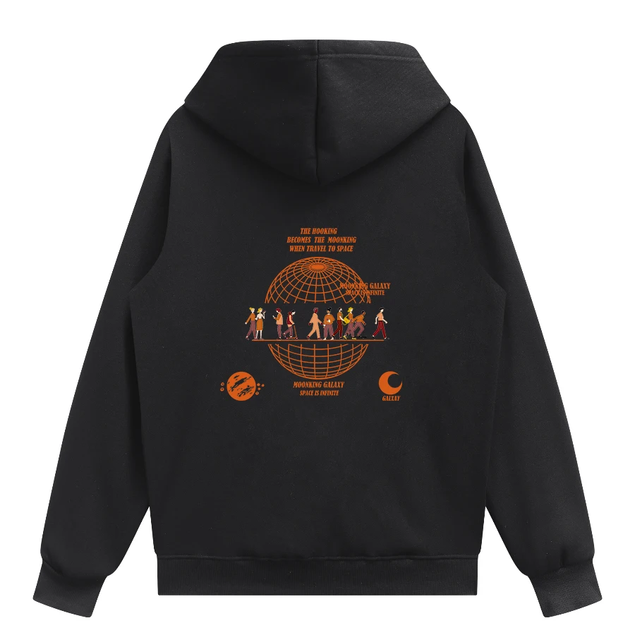 

Hip-hop style streetwear winter men's hoodies women's pullovers