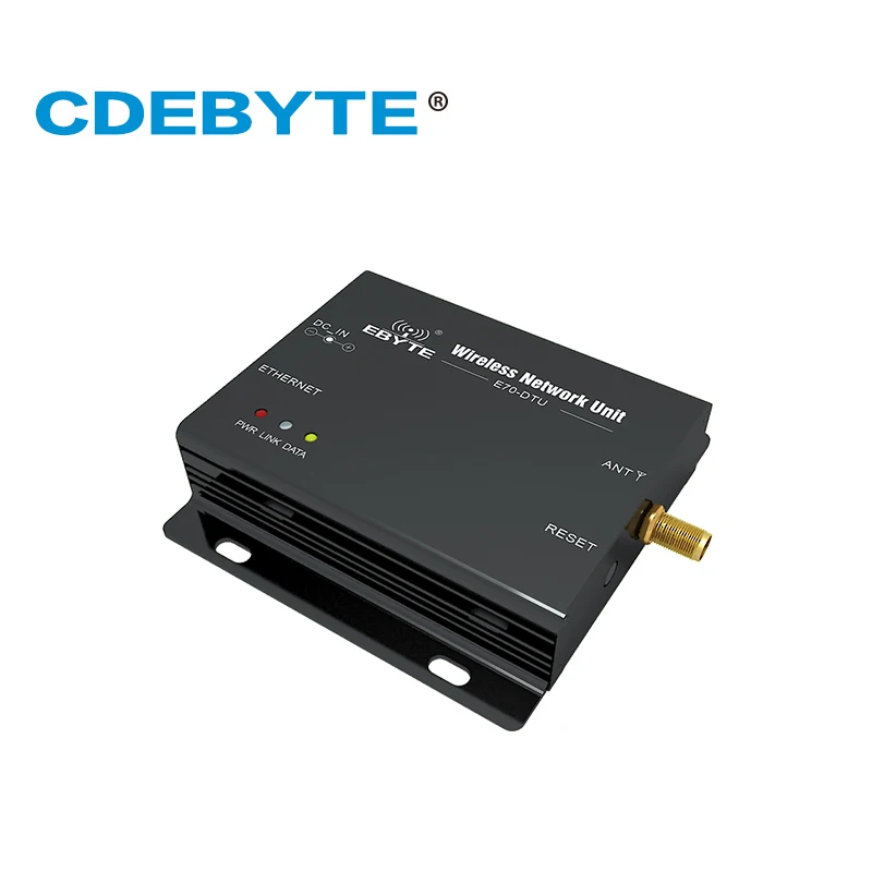 Ethernet Long Range 433MHz 1W Star Network IoT uhf Wireless Transceiver rf Module 433 MHz Data Transmitter E70-DTU(433NW30-ETH)