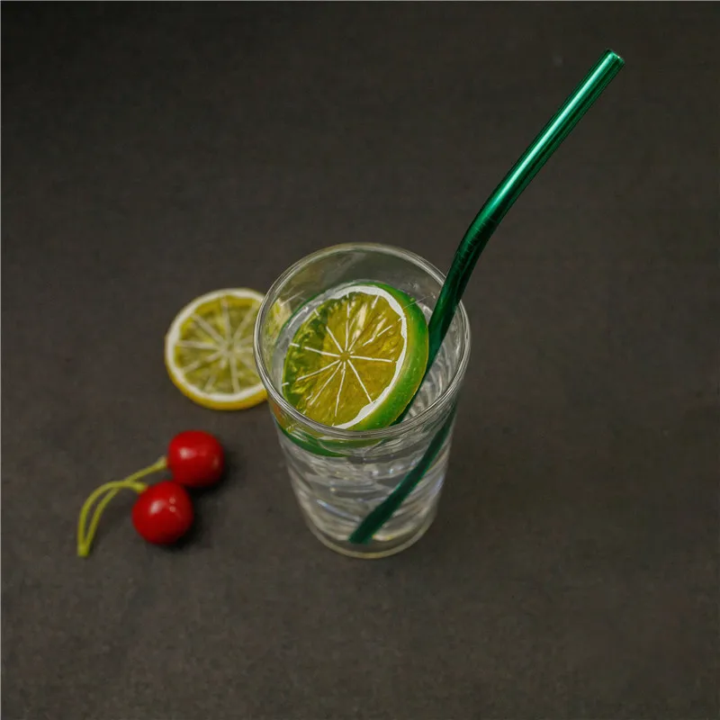 Reusable Drinking Straws 304 Stainless Steel Metal Surpass Glass Bent Straight With Clean Brush | Дом и сад