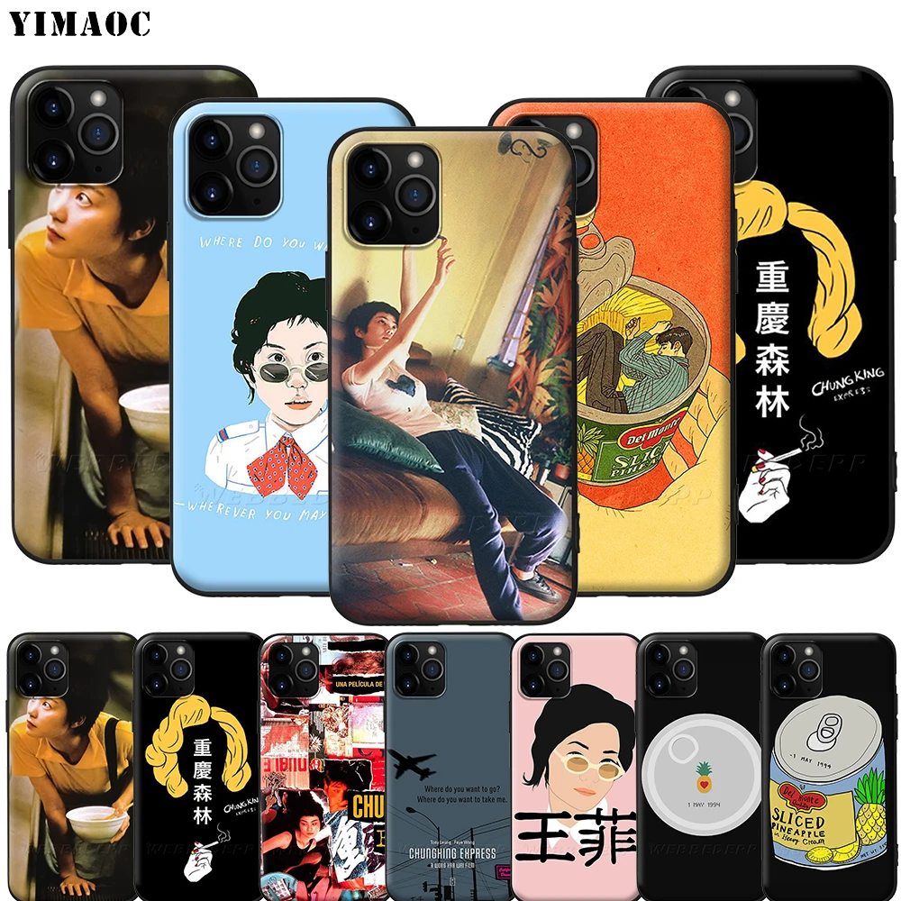 Силиконовый мягкий чехол YIMAOC Chungking Express для iPhone 12 Mini 11 Pro XS Max XR X 8 7 6 6S Plus 5 5S