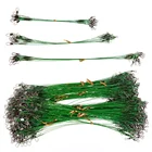 20 шт., поводок из нержавеющей стали, 15202530 см