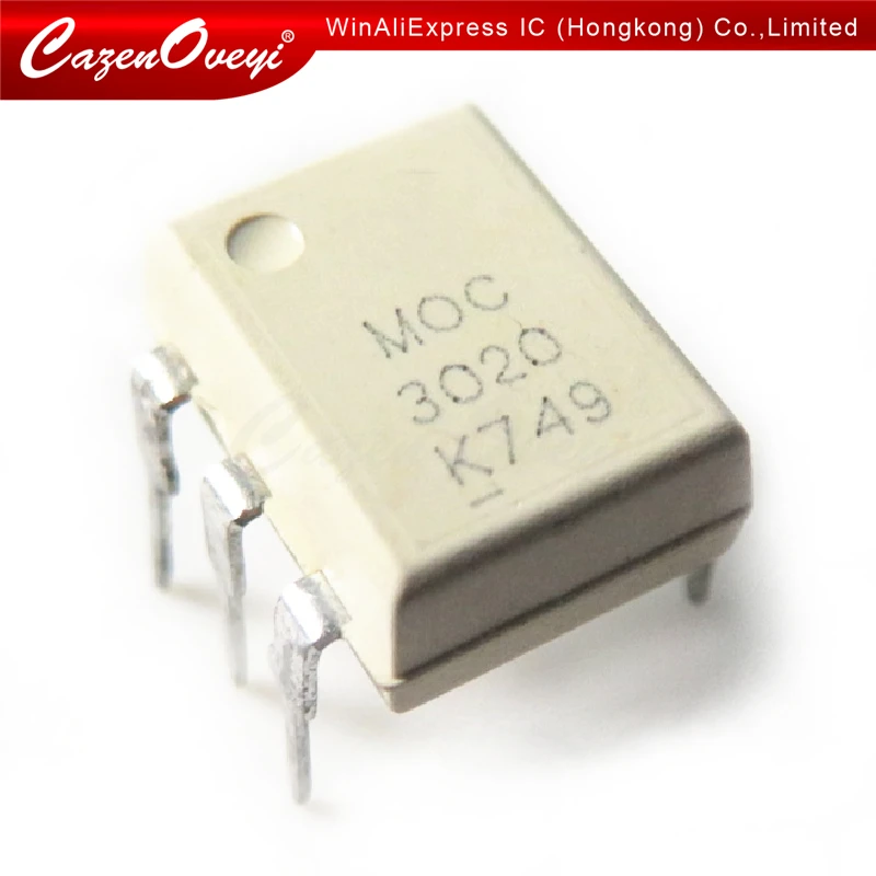 

10 шт./партия MOC3020M MOC3020 DIP-6 в наличии