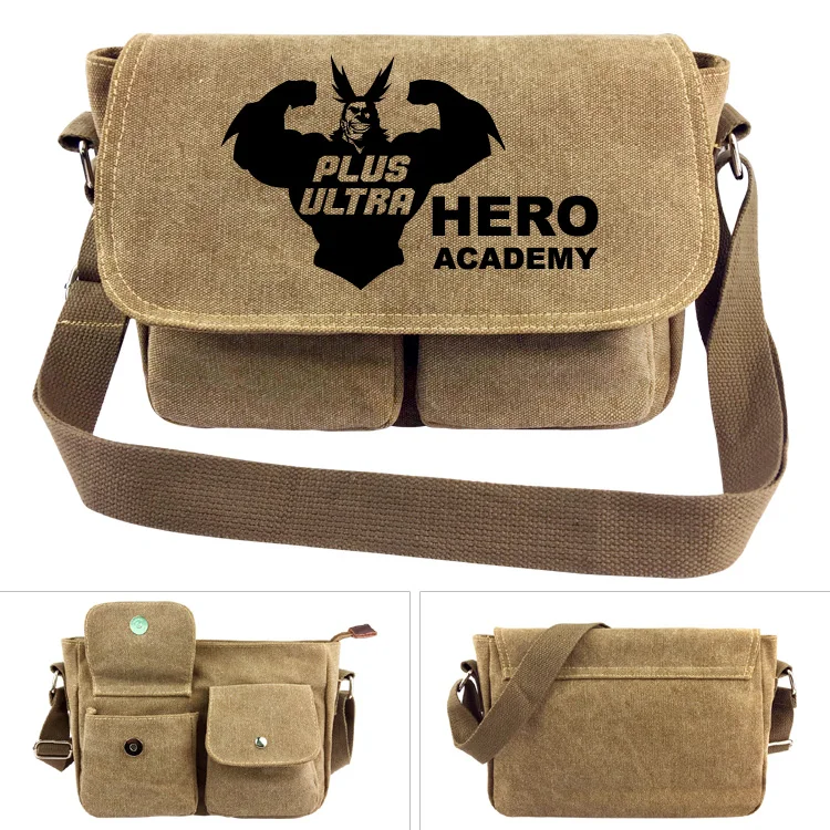 Рюкзак для косплея моя геройская академия школьный мессенджер через плечо сумка