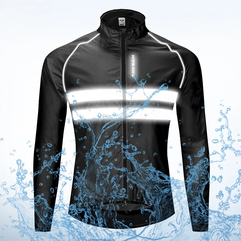 

Cycling Light Weight Jackets Hiking Camping Quick Dry Reflective Waterproof Windproof UV Protection Outdoor Coat Comfortable