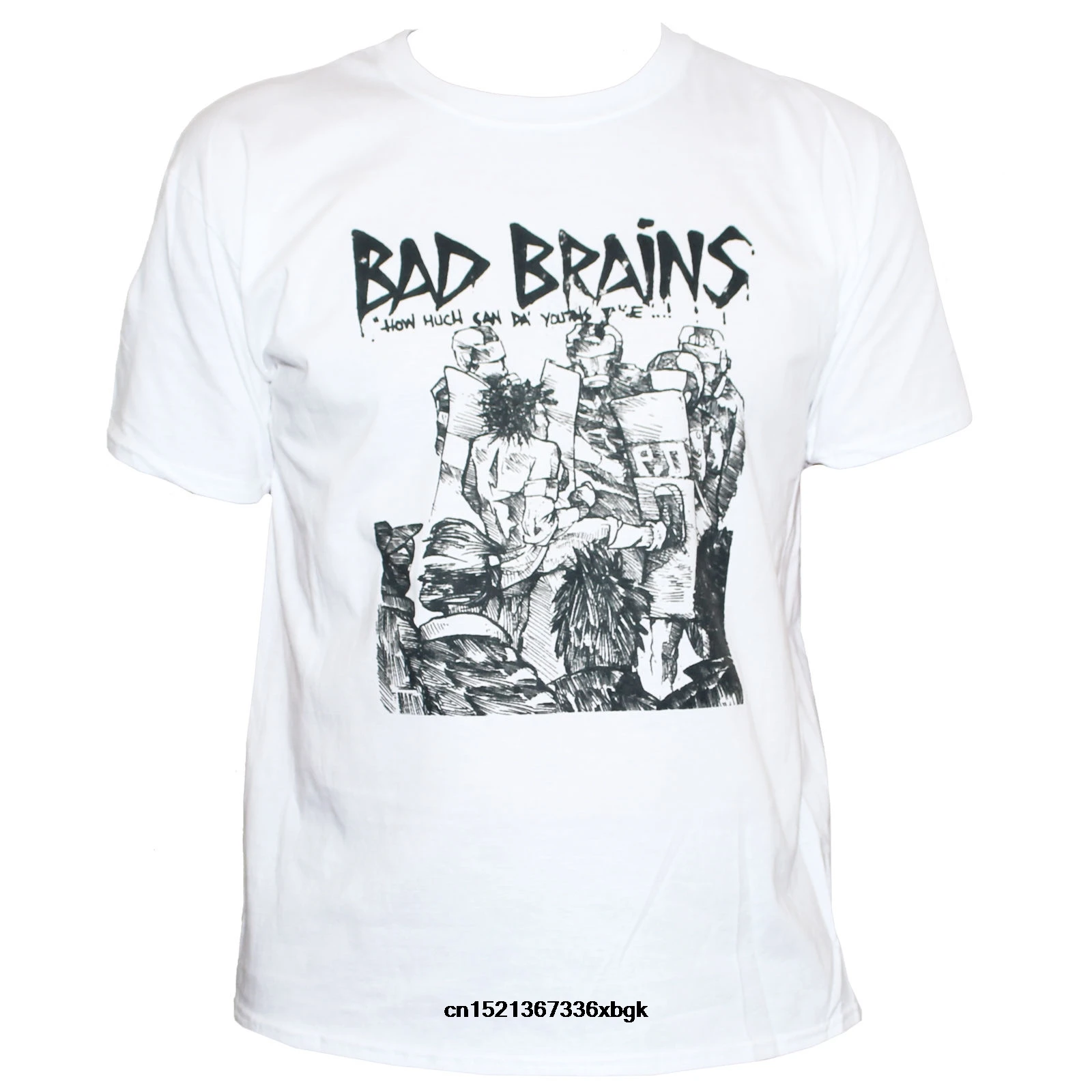 Bad Brains в стиле панк рок футболка Fugazi черный флаг Fishbone унисекс размеры S 3XL мужские