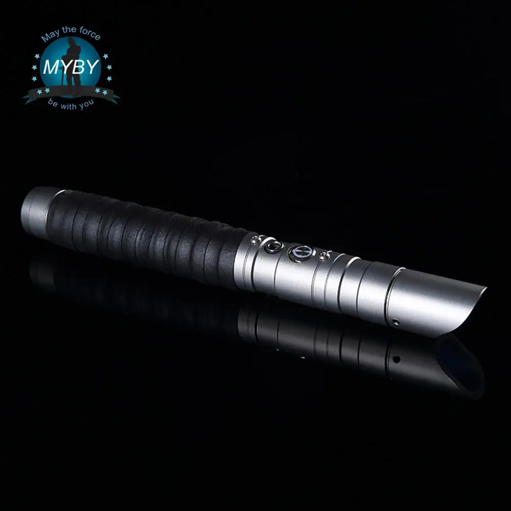 

MYBY Toy lightsaber RGB luminescent sound toy gift role-playing propsTwo lightsabers that can be joined