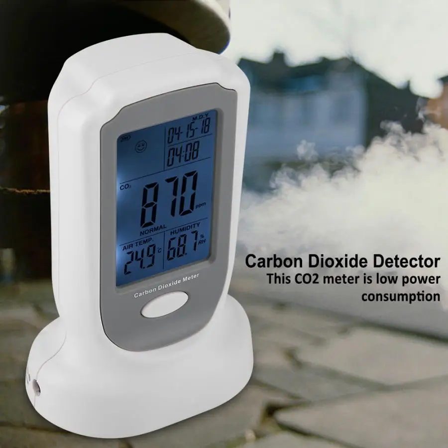 GM8802 детектор углекислого газа 0 2000ppm датчик CO2 тестер Измеритель качества воздуха