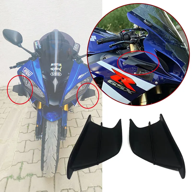 Мотоциклетный воздушный спойлер Winglet для Yamaha MT-07 MT10 YZF R1 R6 R3 R25 R125 YZF600R 750R R1M RS1 GSX1300R